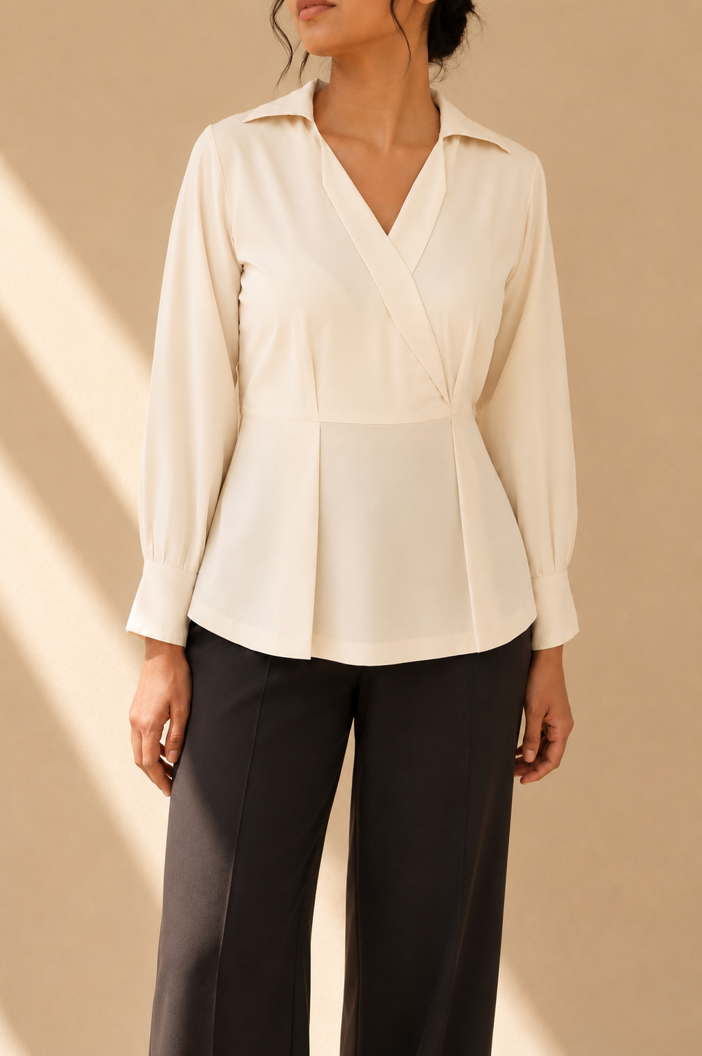 The Wrap Blouse